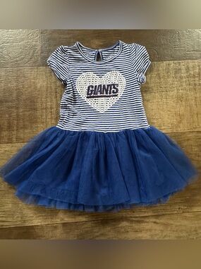 NFL NY Giants striped tutu dress
